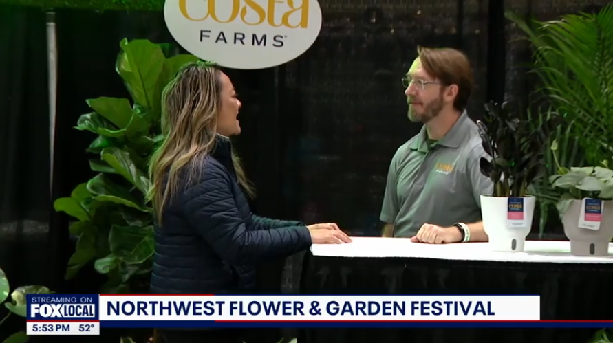 Costa Farms Appearance at the Northwest Flower & Garden Festival